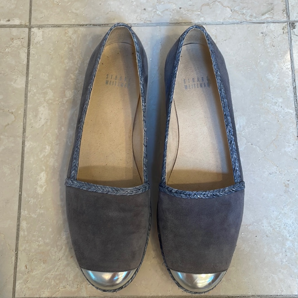 Stuart Weitzman Suede Espadrilles